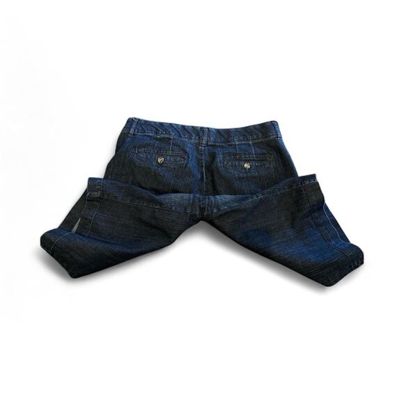 INTRO by Jonathan Ross Shorts Womens 10 Blue Denim Comfort-Waist Stretch Casual - Picture 3 of 5